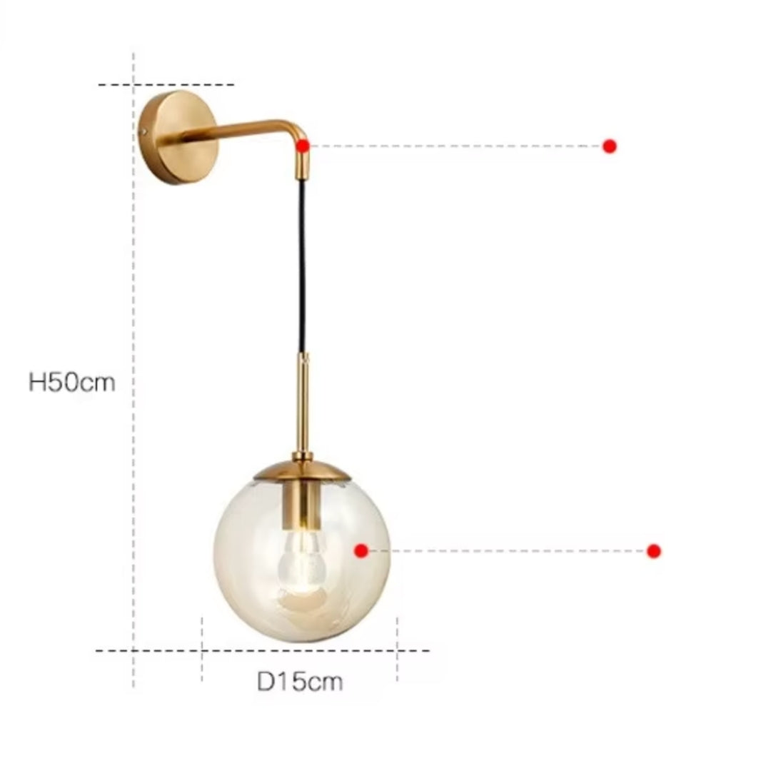 Arden Globe Sconce