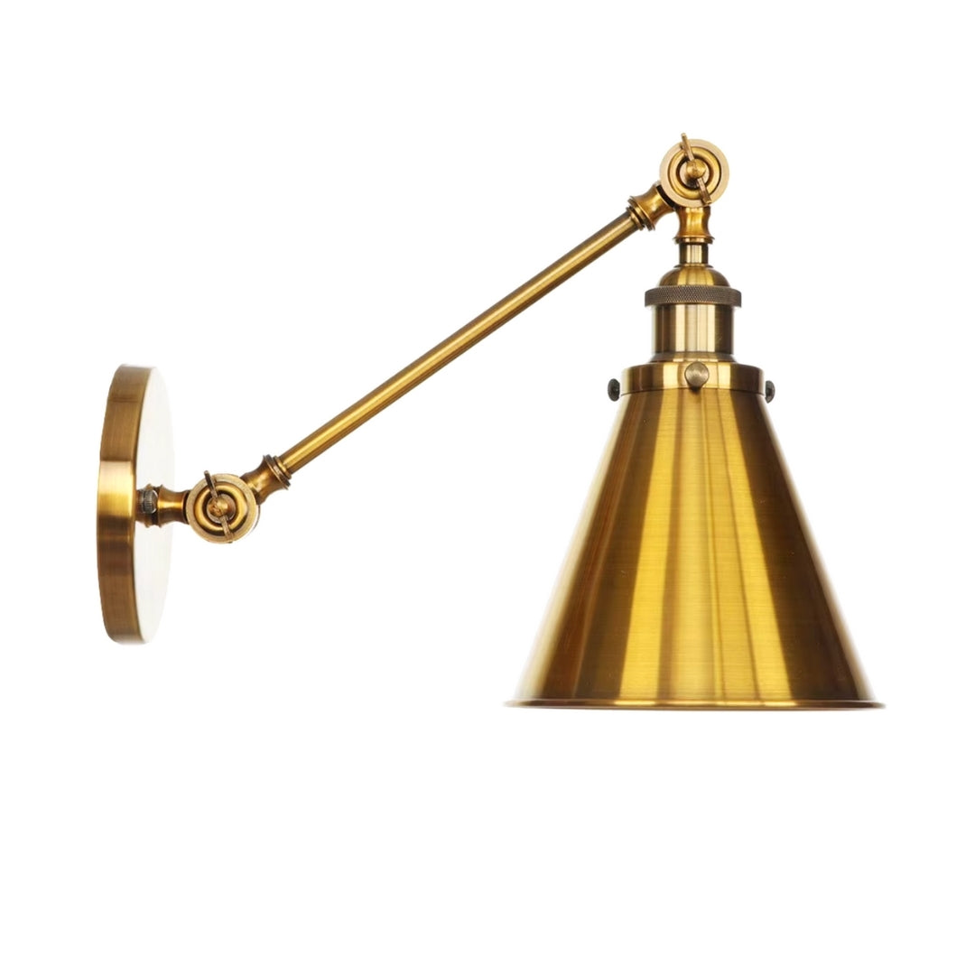 swing arm wall sconce for kitchen, ideal for task lighting above counters or prep areas