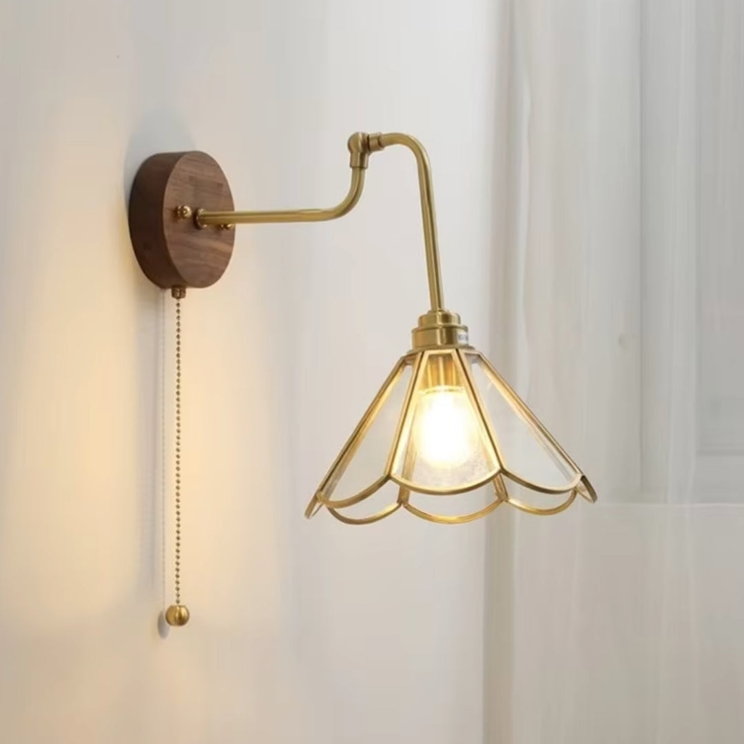 adjustable swing arm wall sconce, ideal for kitchen lighting or task illumination