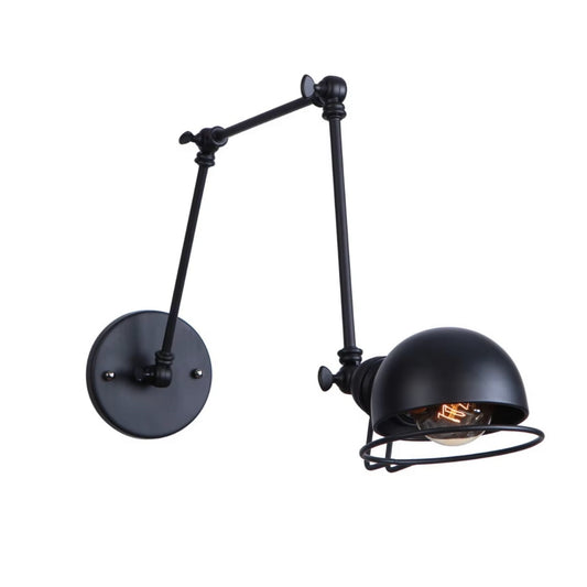 black swing arm wall sconce for entryway, perfect for welcoming lighting and accenting hallways