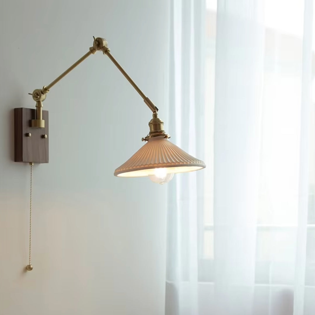 flexible swing arm wall light for dining room, perfect for customizable lighting options