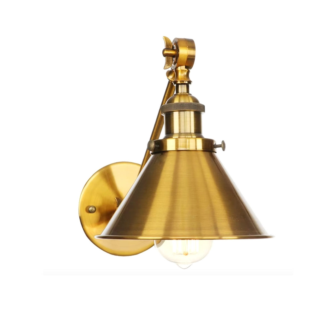 swing arm wall sconce for office desk, providing adjustable and focused task lighting