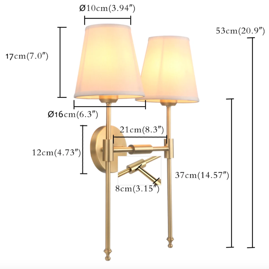 Refuge Double Sconce